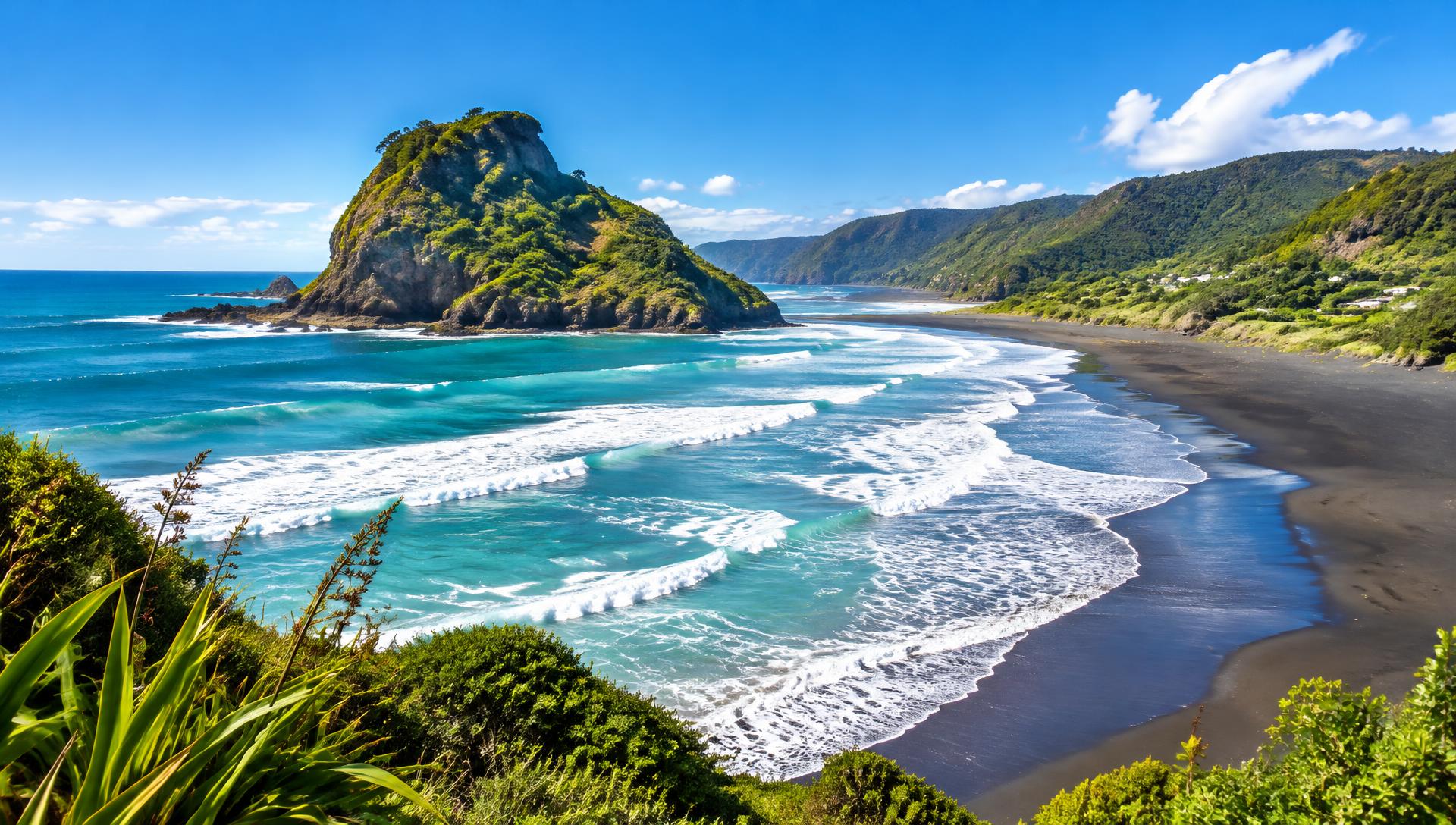 Piha Beach · Auckland